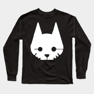 white cat Long Sleeve T-Shirt